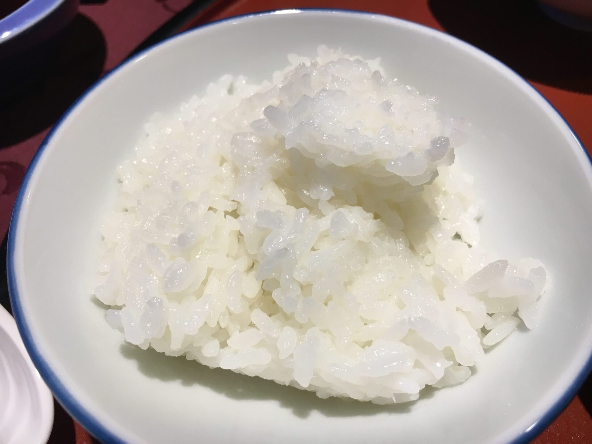 芦ノ牧温泉　夕食　会津産こしひかり