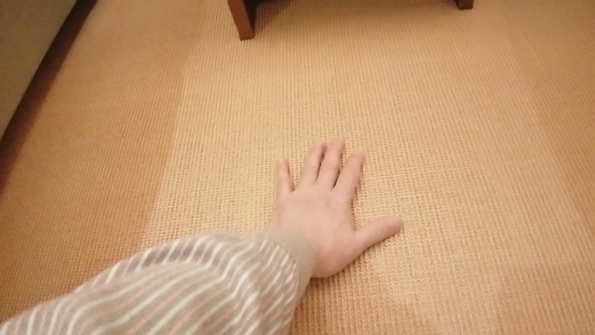 信州長野 上林温泉 湯宿 せきや　遊季亭　ホットカーペット（ベッドルーム床）（2020年2月 当時）