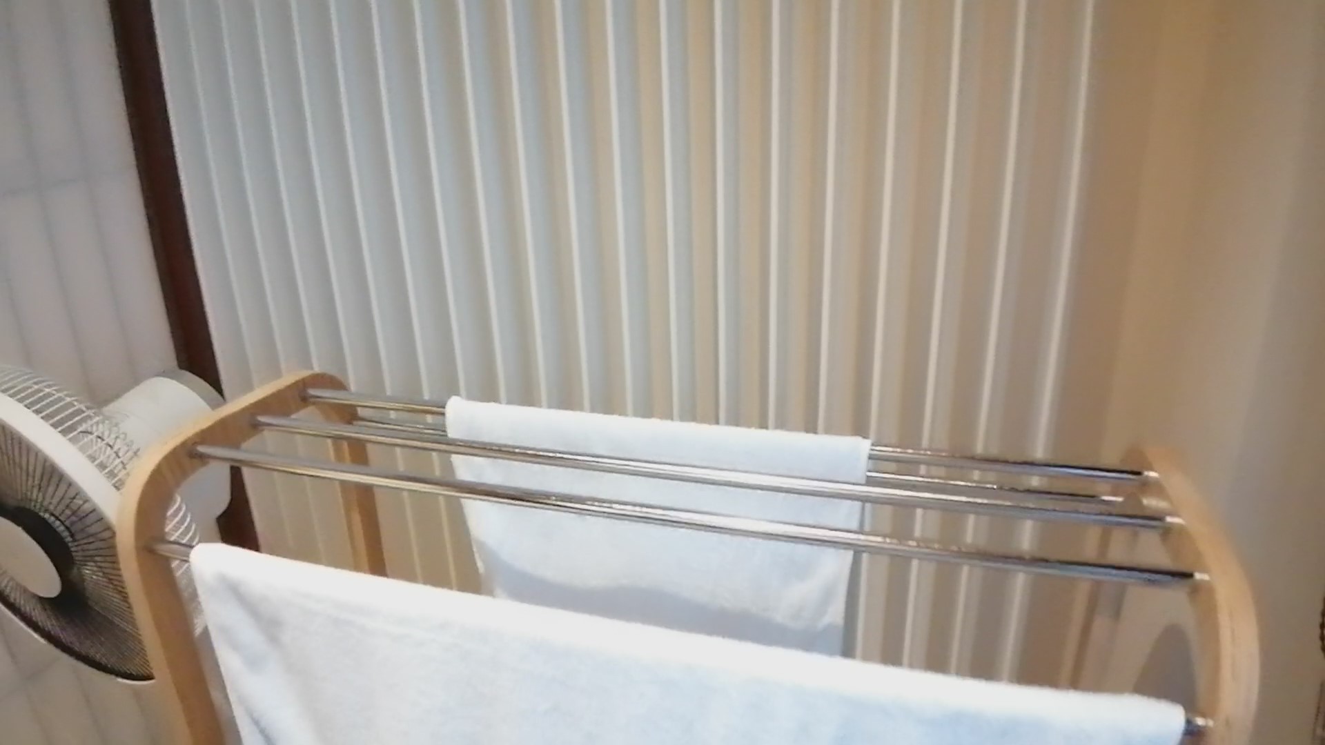 信州長野 上林温泉 湯宿 せきや　遊季亭　タオル用ヒーター（2020年2月 当時）