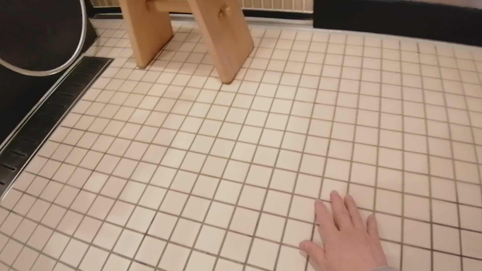 信州長野 上林温泉 湯宿 せきや　遊季亭　シャワールーム床暖房（2020年2月 当時）