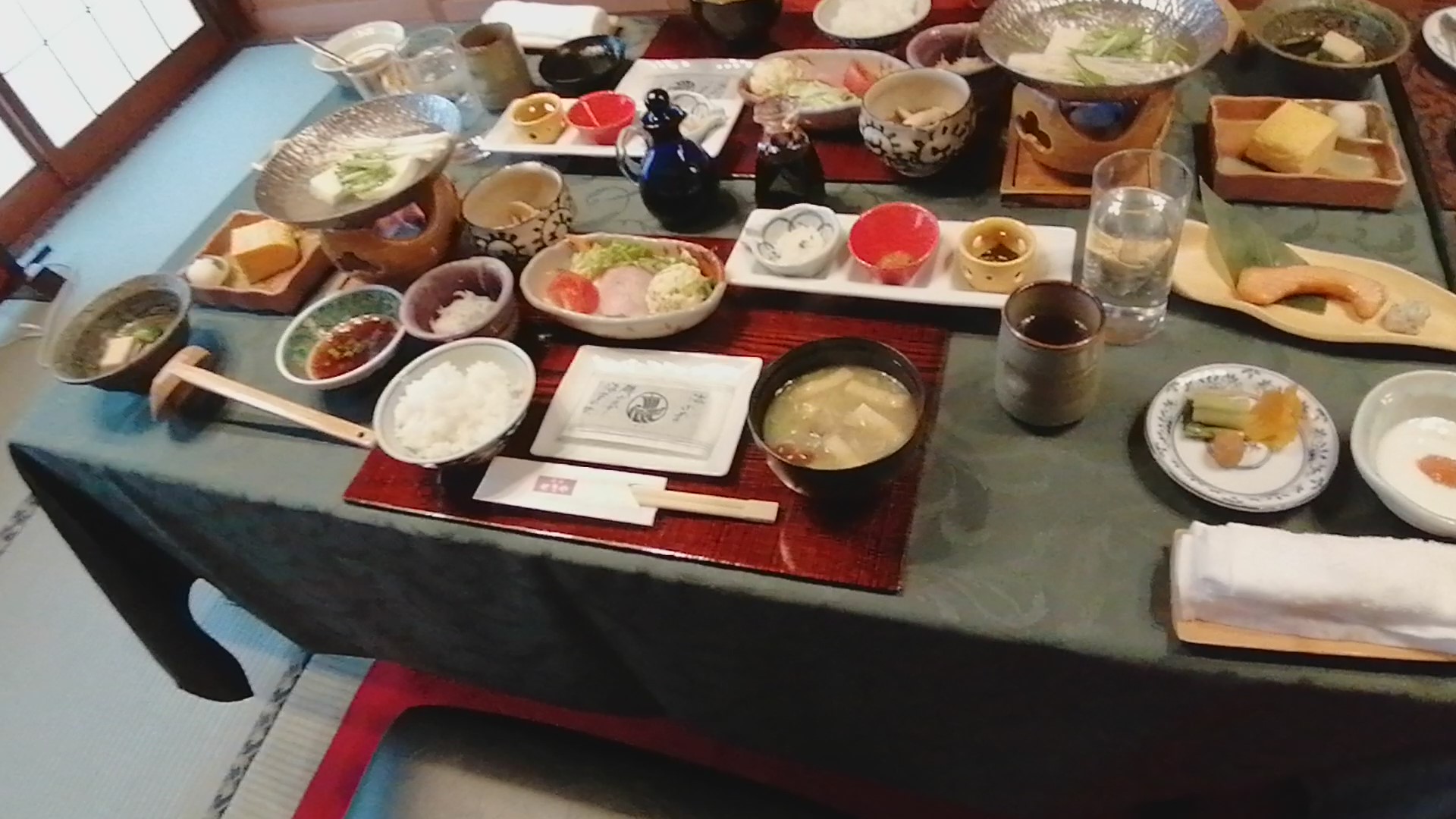 湯宿 せきや　朝食（2020年2月 当時）