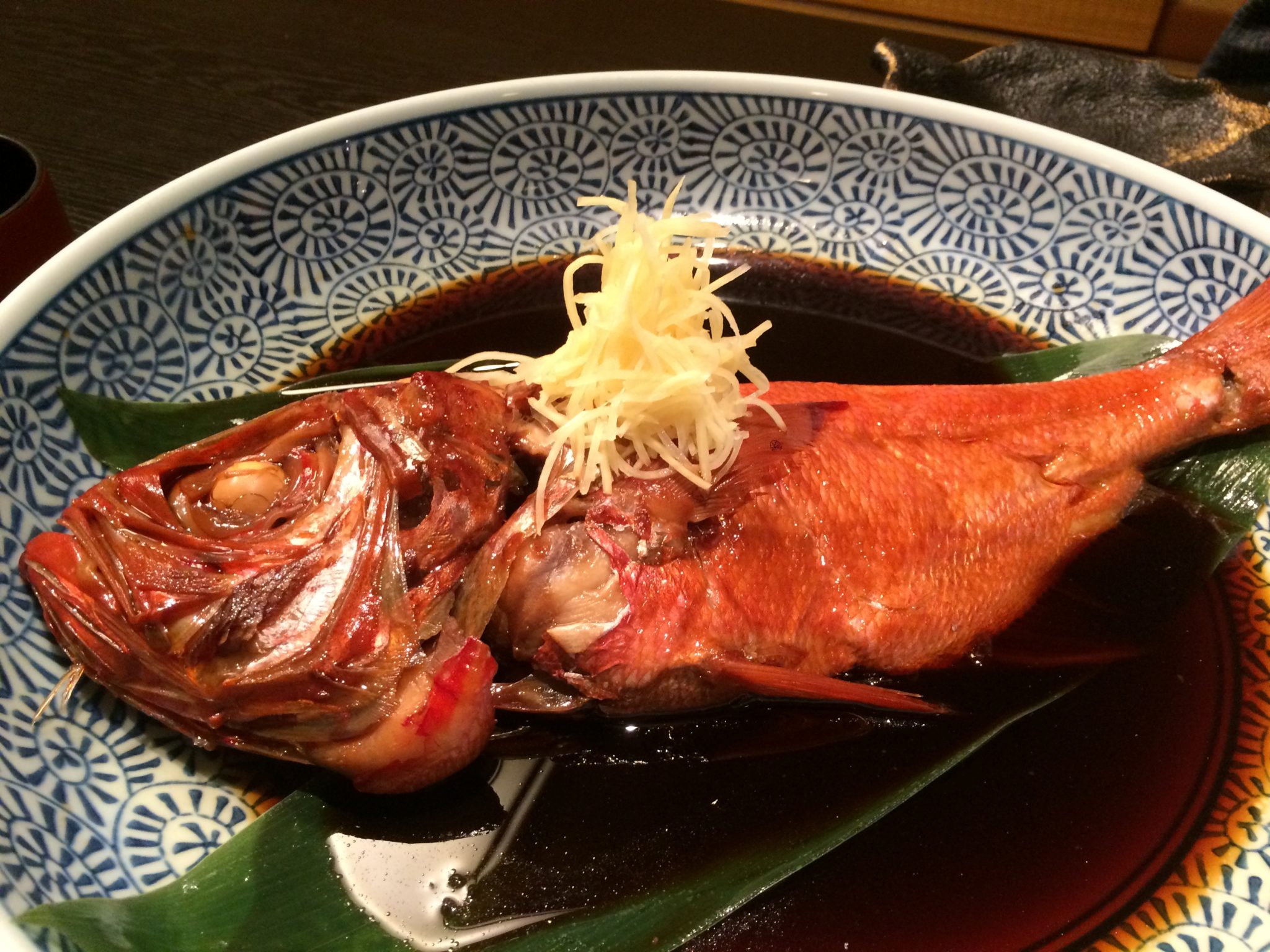 ひいな金目鯛煮つけ