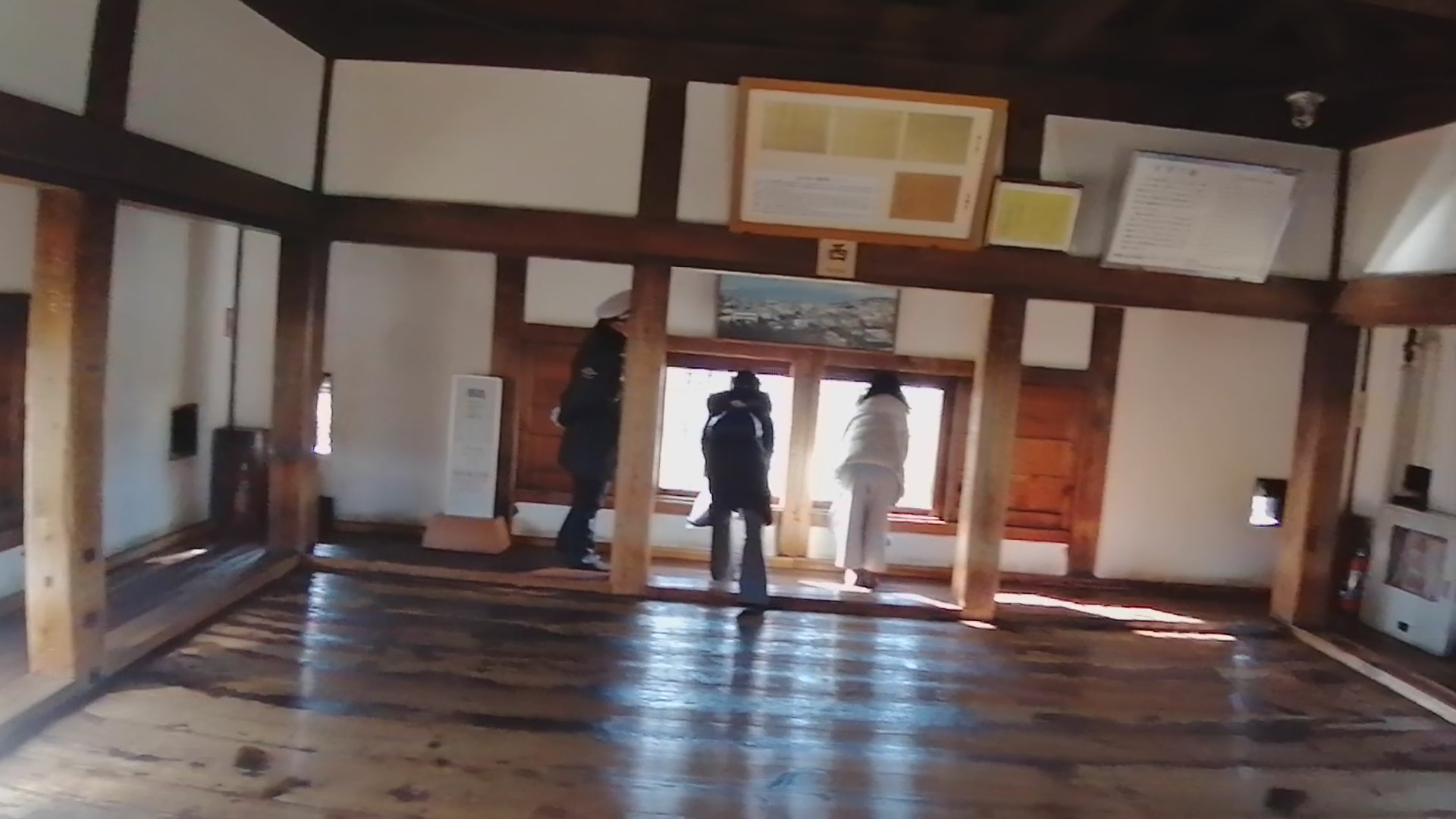 松本城　天守　最上階