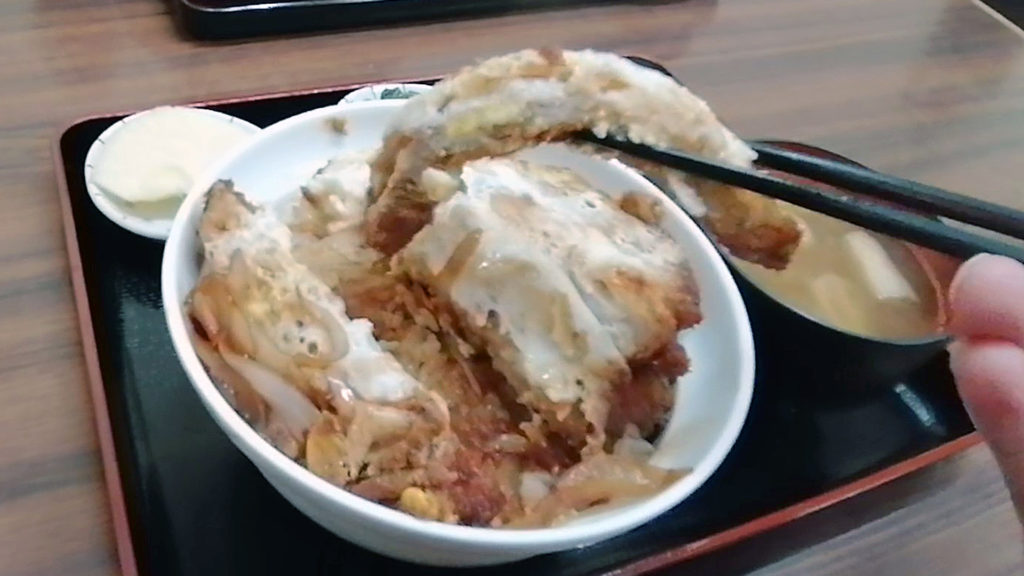松本駅前 お食事処高橋 ソースかつ丼