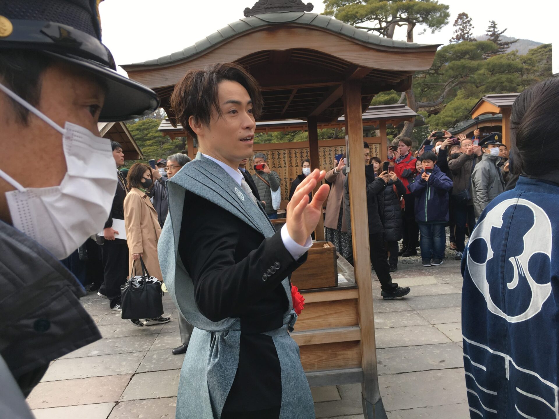 2020年(第69回)善光寺 節分会 EXILE TETSUYAさん