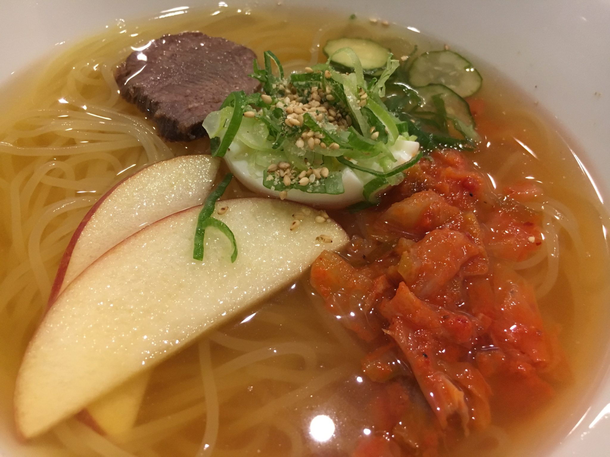 弘前グルメ　焼肉・冷麺　中道　冷麺