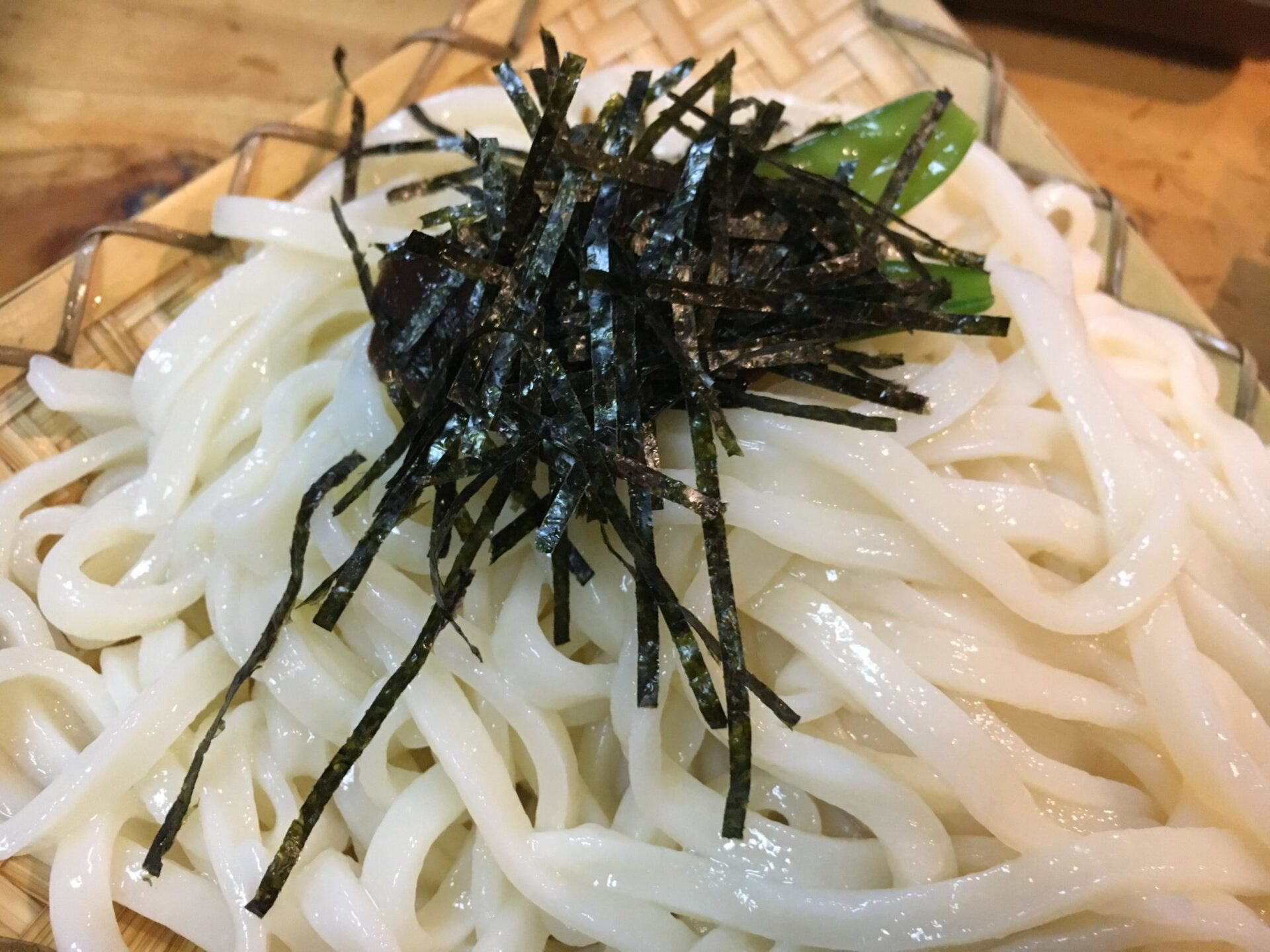 水沢うどん 大澤屋 うどんのアップ