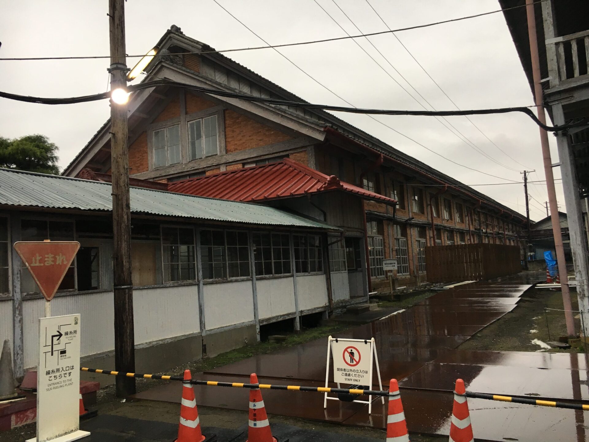 世界遺産　富岡製糸場　国宝・繰糸所