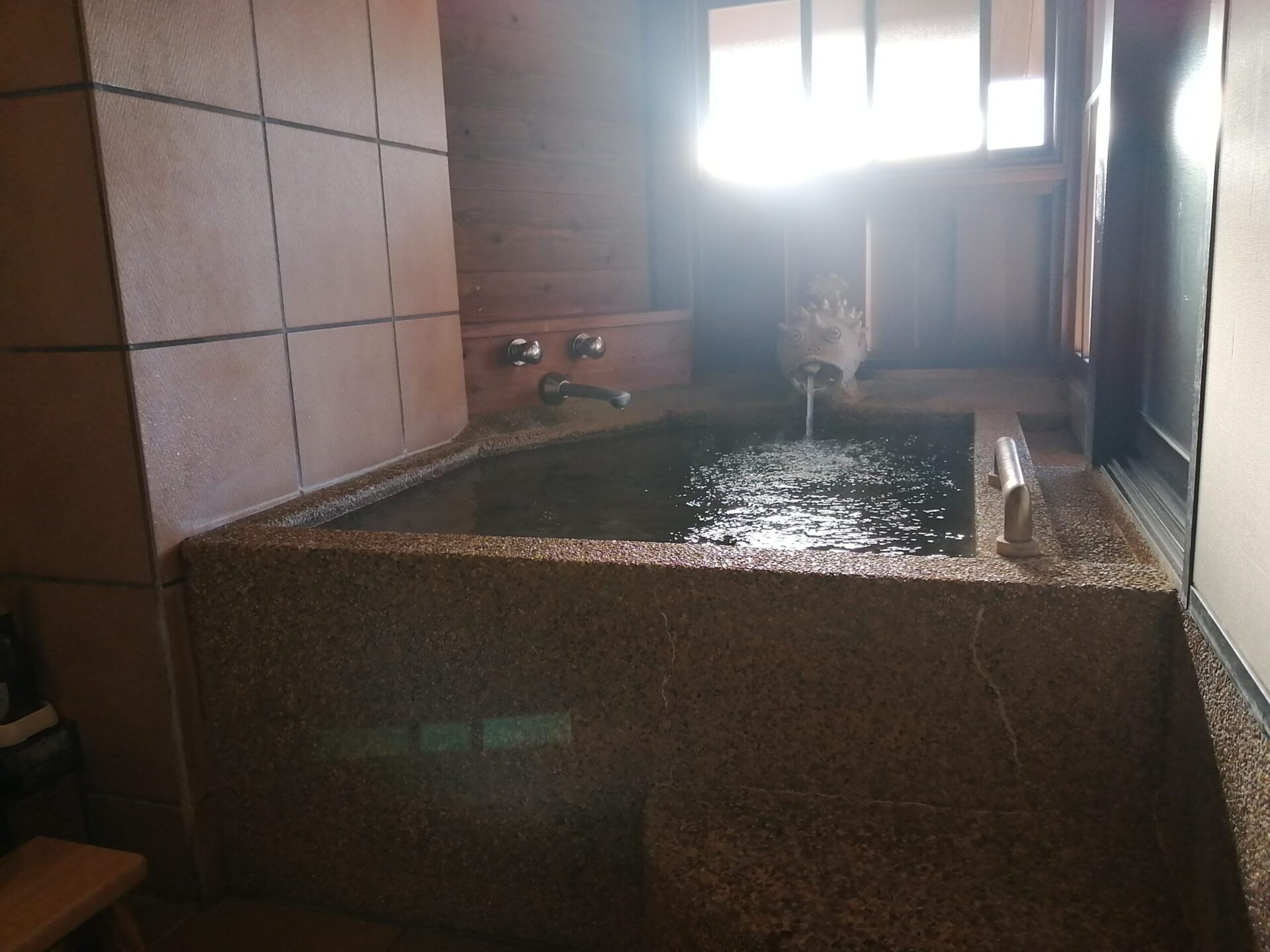 海のホテル いさば 静の海 半露天風呂