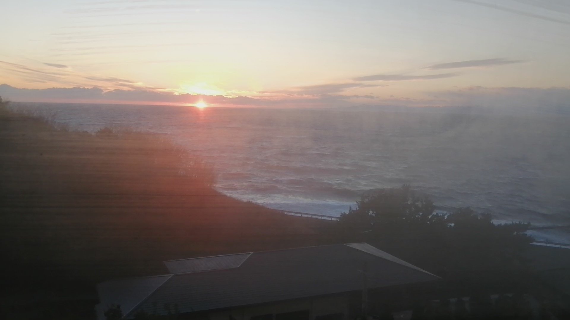 海のホテル いさば 夕日
