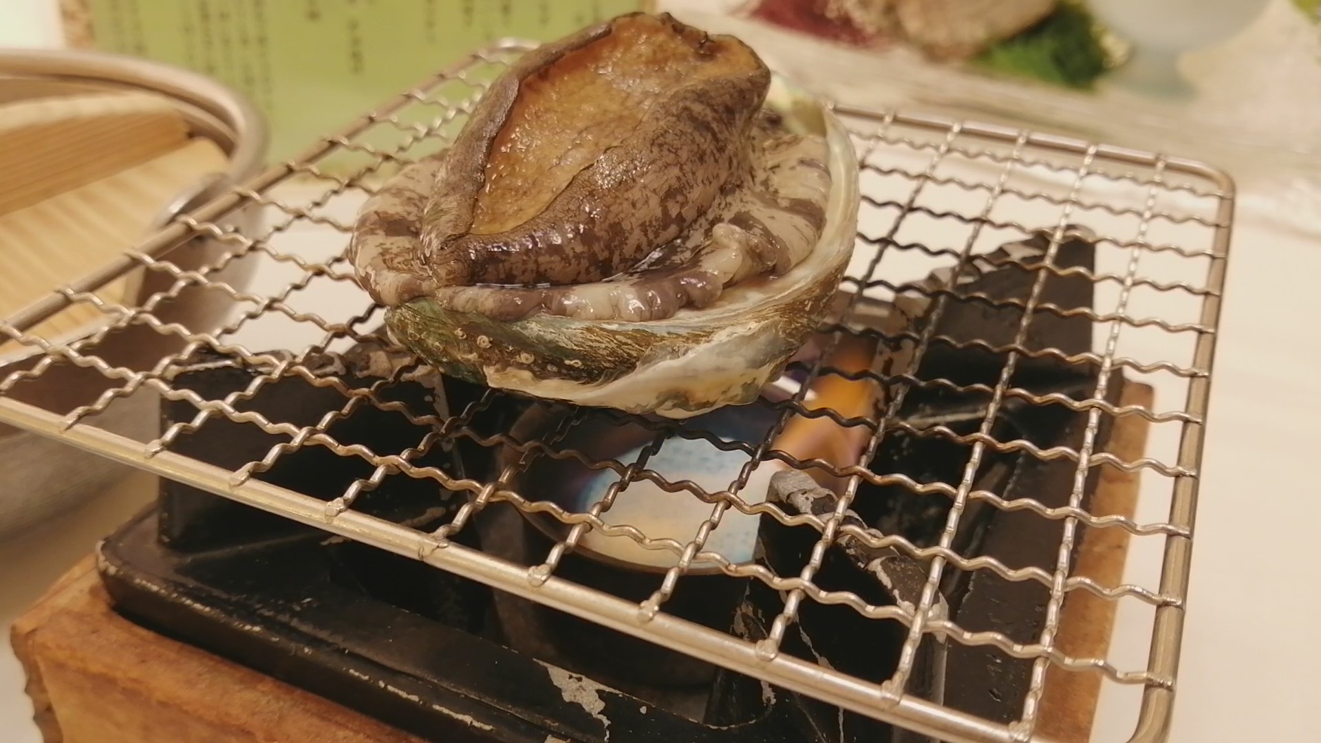 海のホテル いさば あわび踊り焼き 2