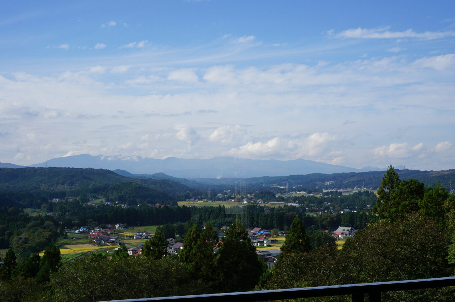 かんざん亭 窓からの景色