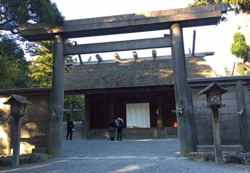 伊勢神宮 外宮 紅葉