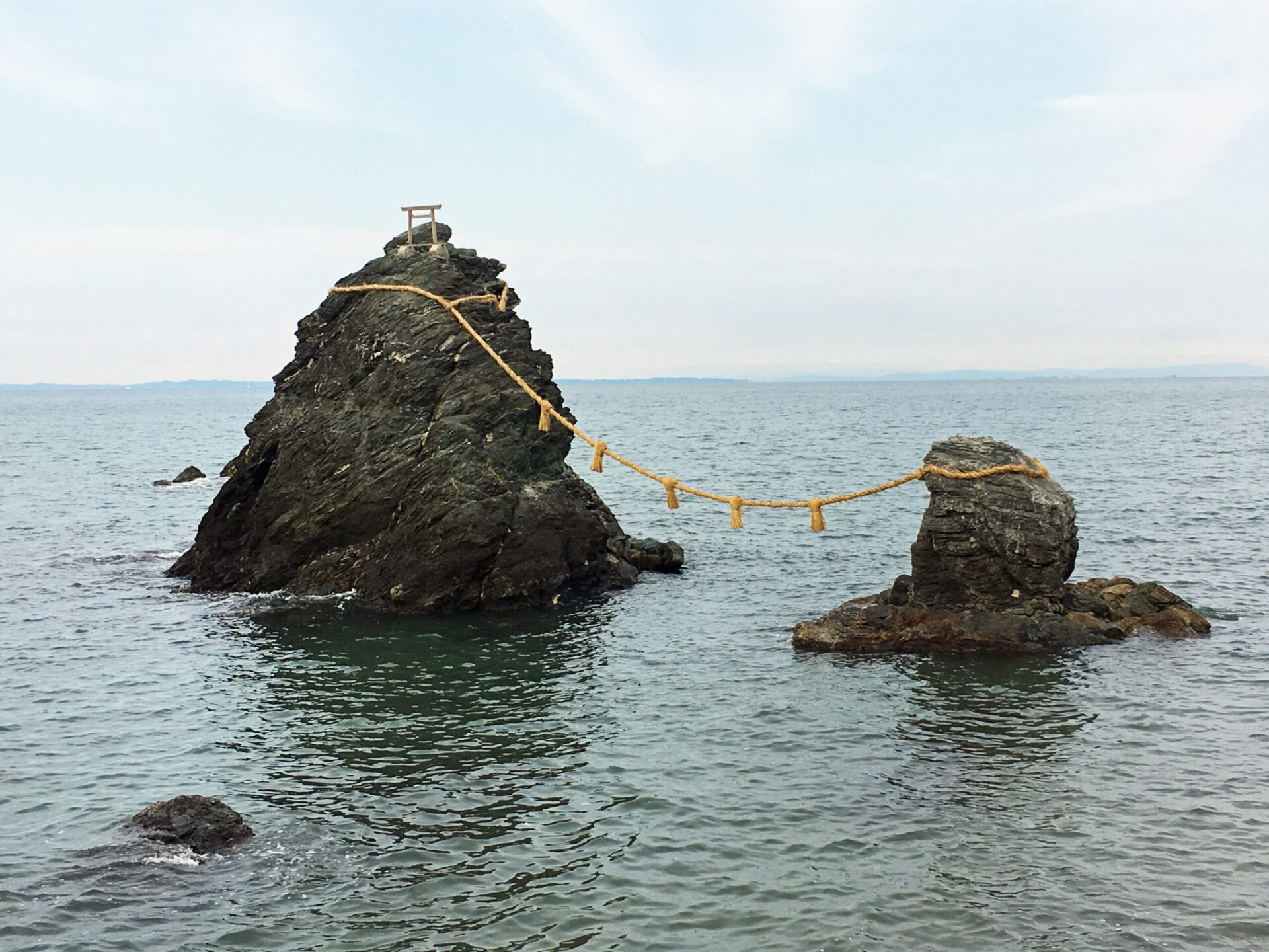 伊勢　二見興玉神社　夫婦岩
