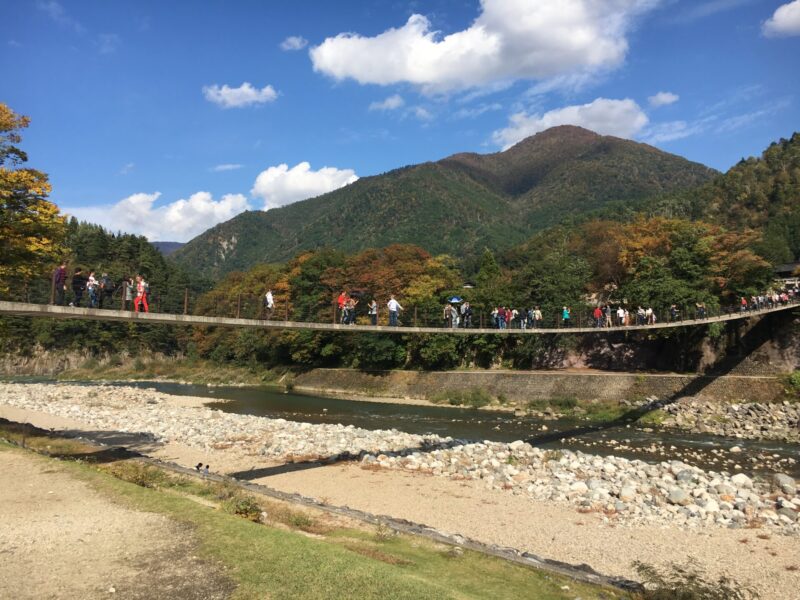 白川郷　であい橋