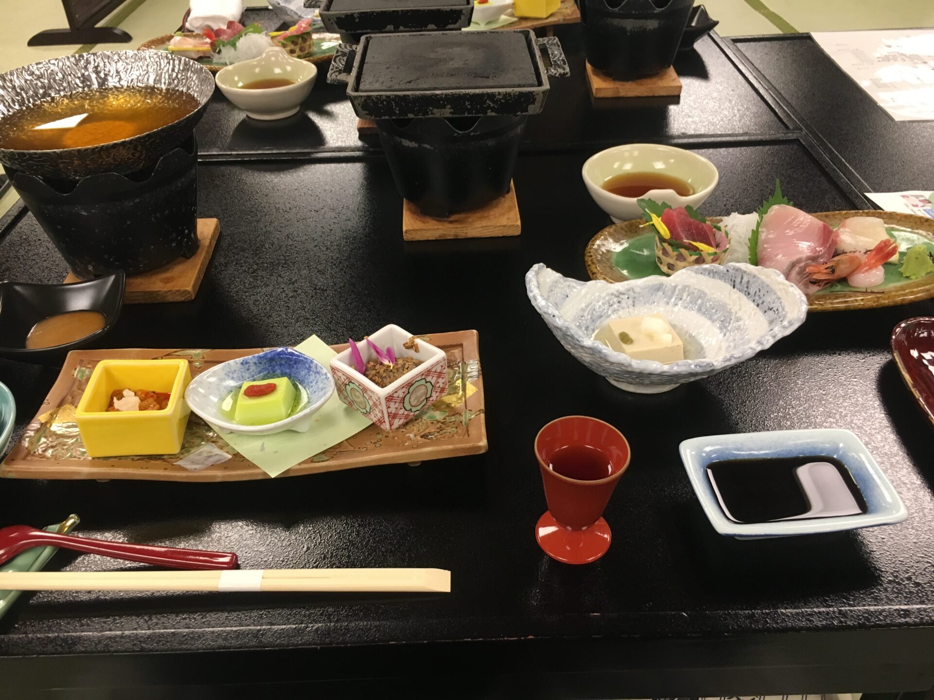 うみあかり 夕食 全体