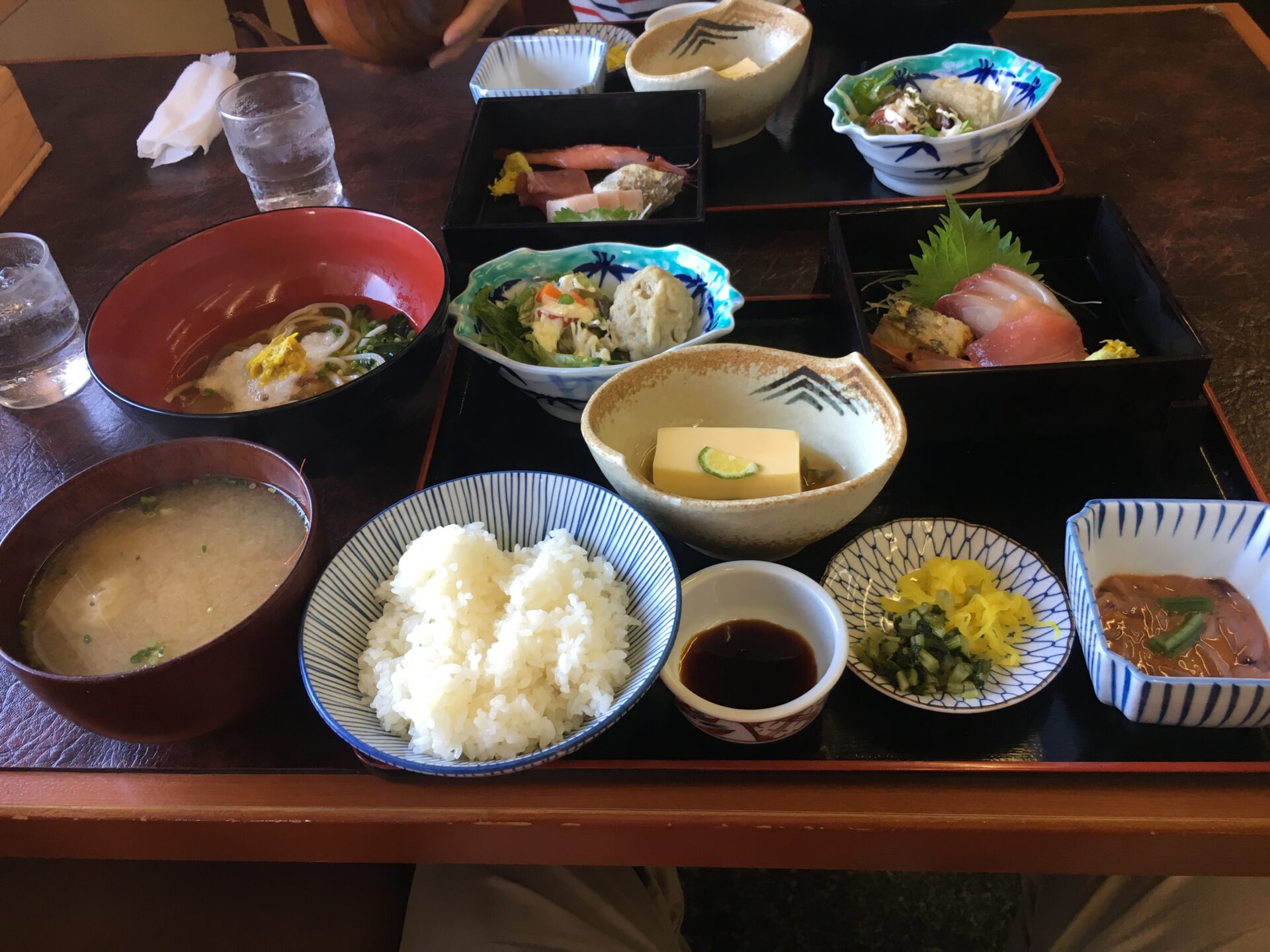 氷見漁港 海寶 朝食 全体