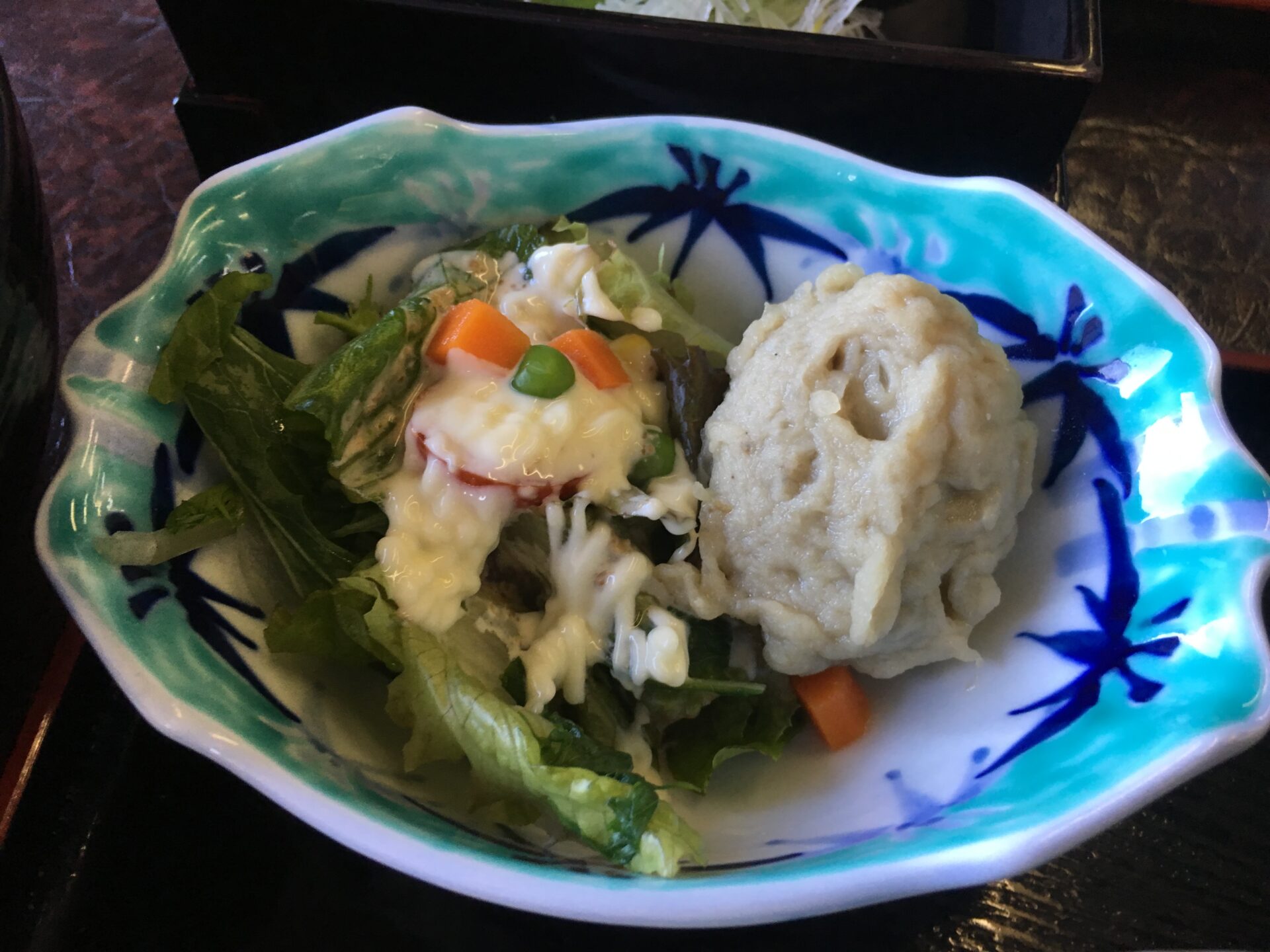 氷見漁港 海寶 朝食 サラダ