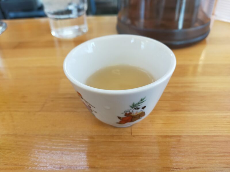 ハルピンラーメン ジャスミンティー