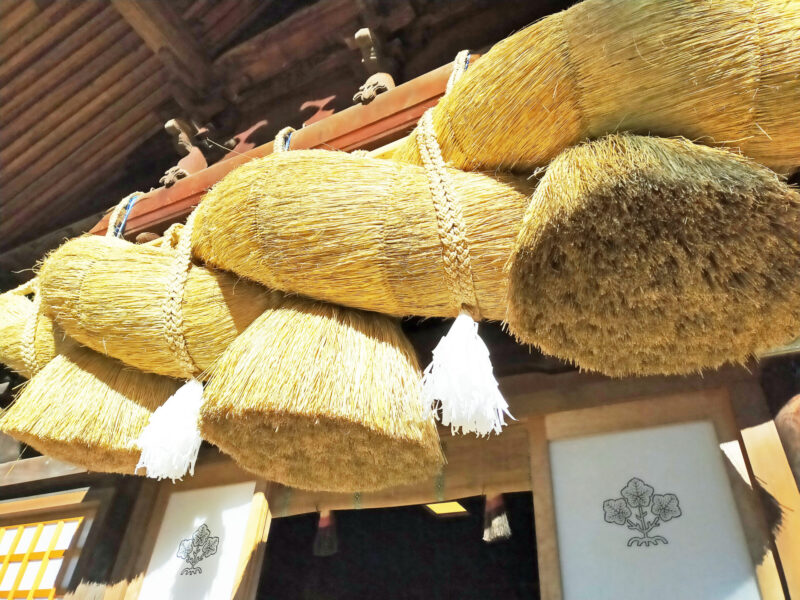 下社秋宮 大しめ縄