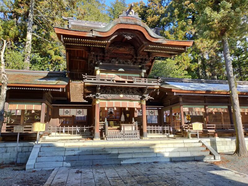 下社秋宮 幣拝殿