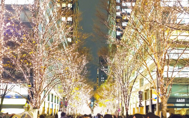 丸の内 イルミネーション 丸の内仲通り