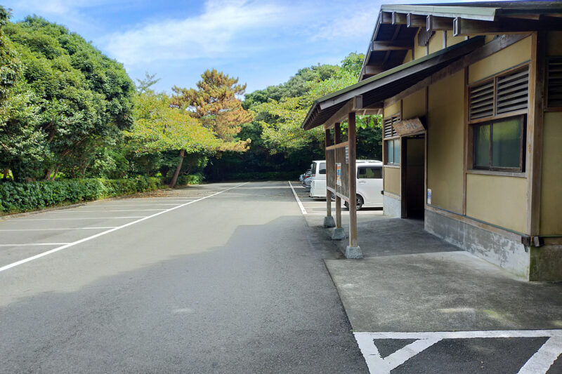 城ケ崎海岸 いがいが根駐車場