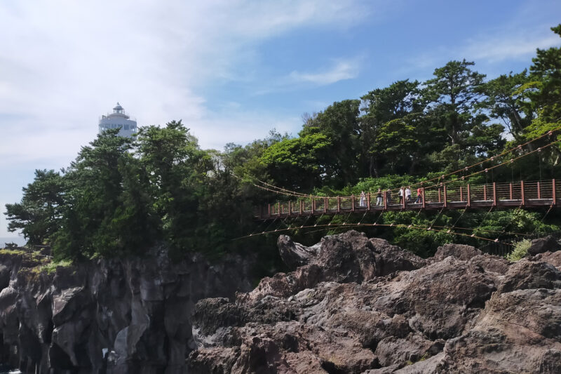 城ケ崎海岸 門脇吊り橋