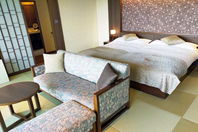 大室の杜 玉翠 蒼空 ベッドルーム