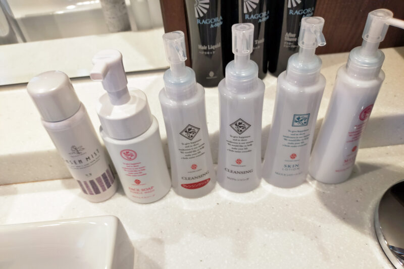 大室の杜 玉翠 女性用アメニティ