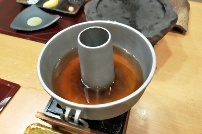 大室の杜 玉翠 しゃぶしゃぶ鍋