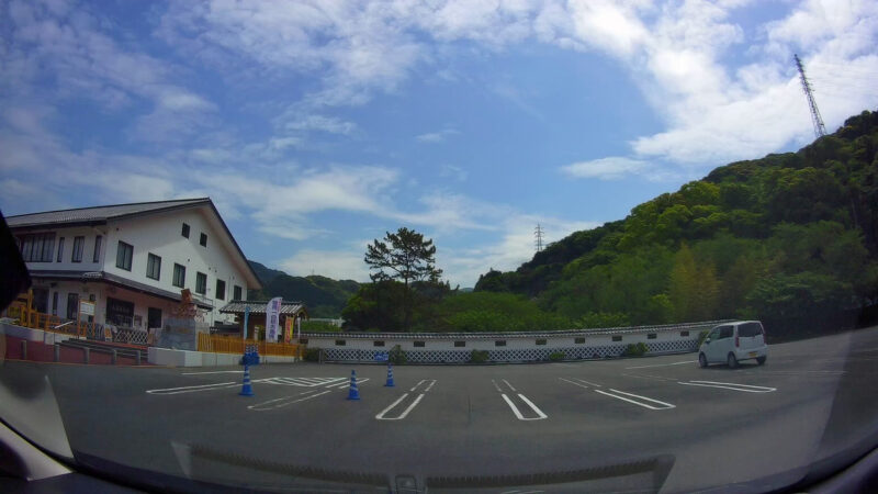 土肥金山　駐車場