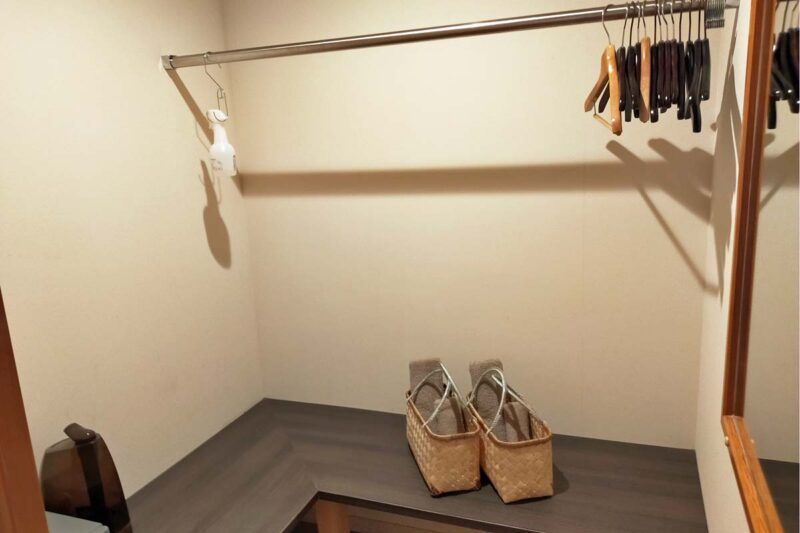 白馬ひふみ　露天風呂付スイート【季】　クローゼット