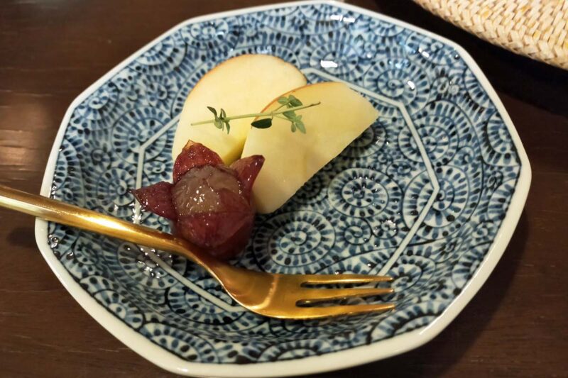 白馬ひふみ　朝食　フルーツ