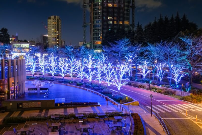 東京ミッドタウン　クリスマスイルミネーション