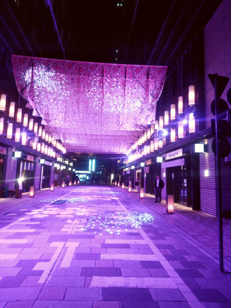 日本橋イルミネーション　日本橋仲通り