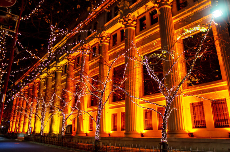 日本橋イルミネーション　ルネサンス様式