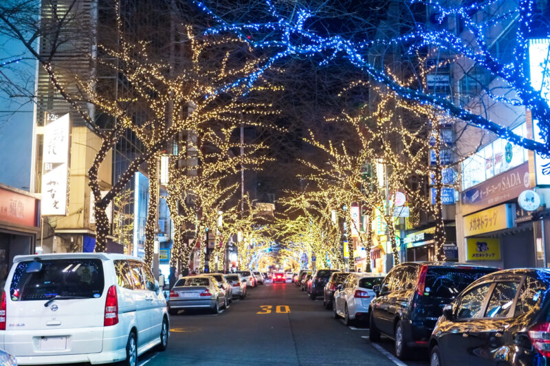 八重洲イルミネーション 日本橋さくら通り