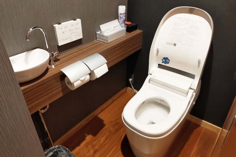 磐梯熱海温泉　守田屋　もみじスイート　トイレ