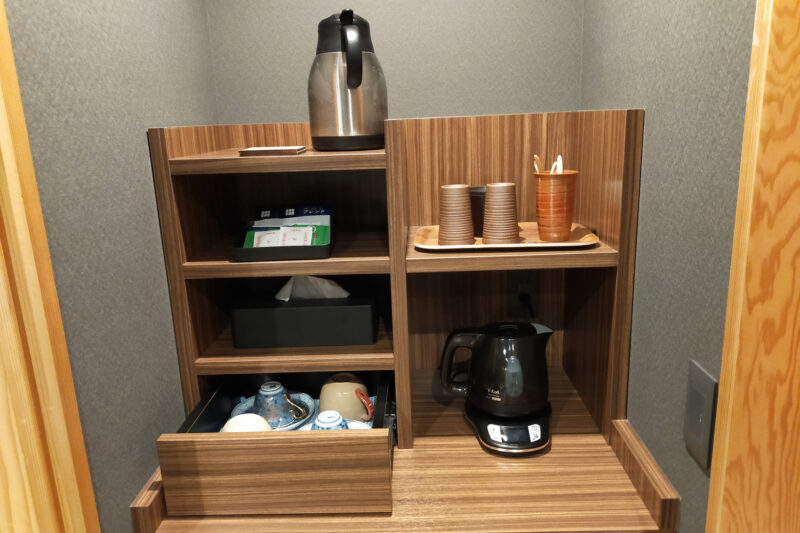 磐梯熱海温泉　守田屋　もみじスイート　お茶セット