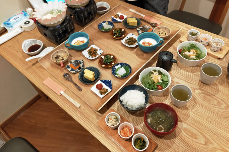 磐梯熱海温泉　守田屋　もみじスイート　朝食