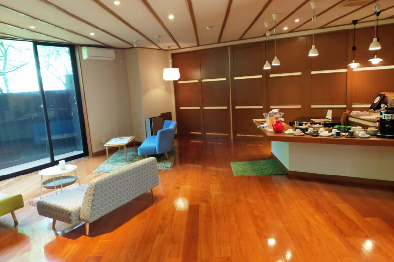 磐梯熱海温泉　守田屋　カフェラウンジ