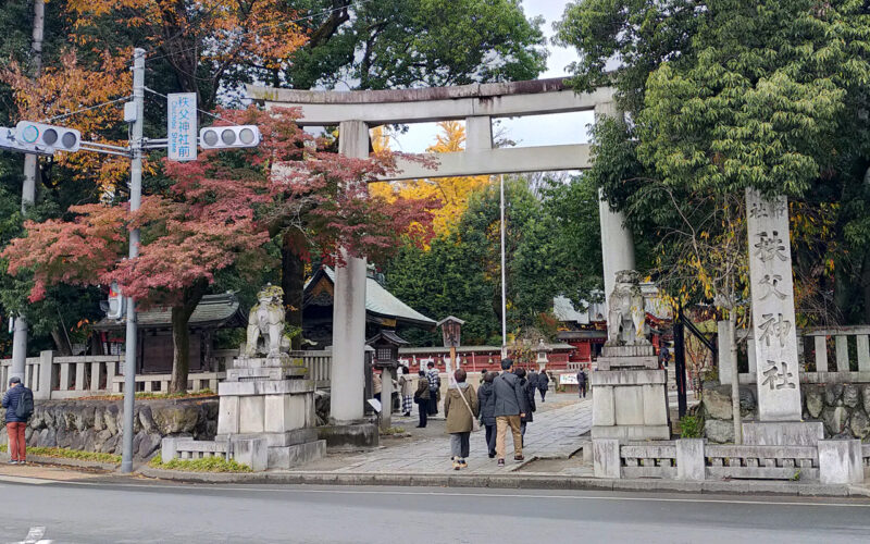 埼玉　秩父神社　鳥居