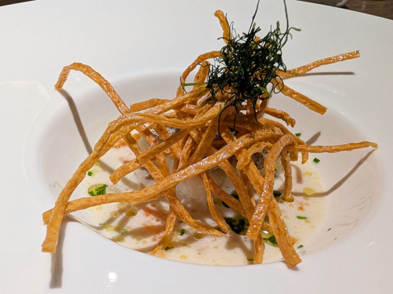 群馬　あらたし　みなかみ　夕食　魚料理