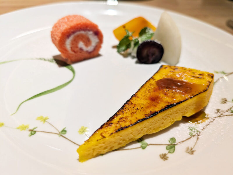 群馬　あらたし　みなかみ　夕食　デザート