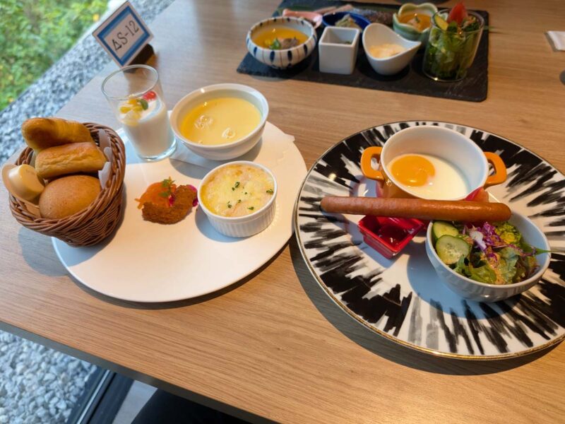 群馬　あらたし　みなかみ　「洋」の朝食