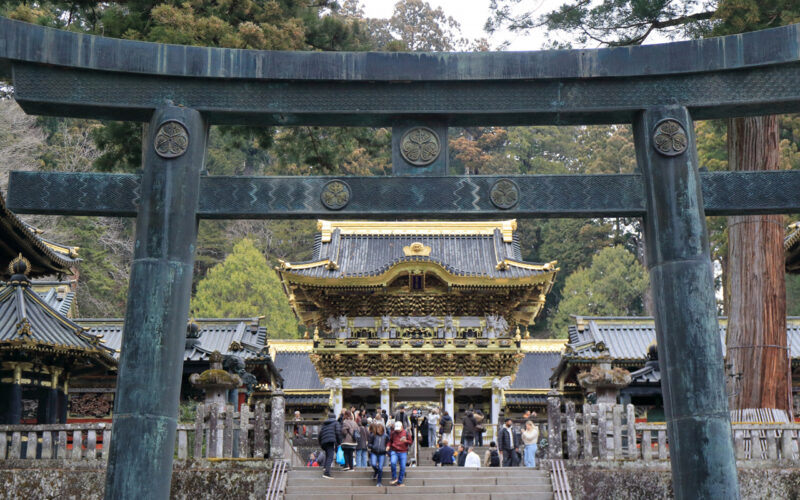 栃木　日光　東照宮　鳥居