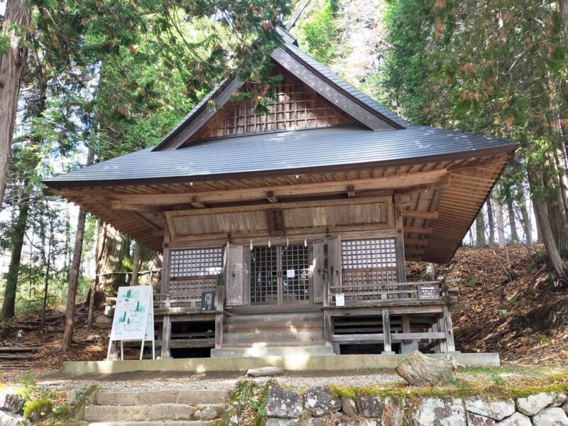 長野　戸隠神社　火之御子社　本殿