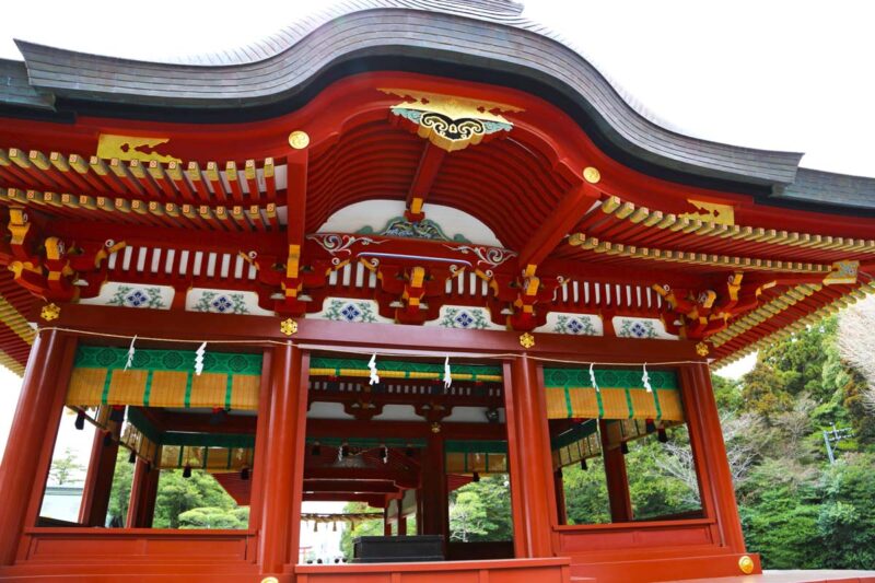 鎌倉 鶴岡八幡宮 舞殿(下拝殿)