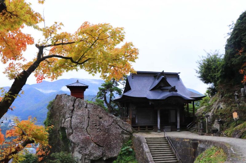 山形　山寺（立石寺）　開山堂・納経堂